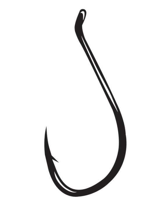 Gamakatsu Octopus Hook 100PK NSB, Color: 02412-100, Size: 2/0