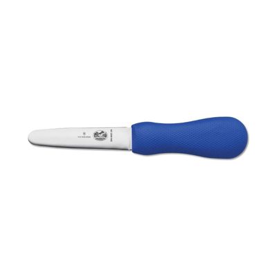 Victorinox Clam Knife, Wide Blade 3.5&quot; x  .5&quot; - Blue
