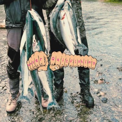 Never Quit Fishing - Funny River Beads