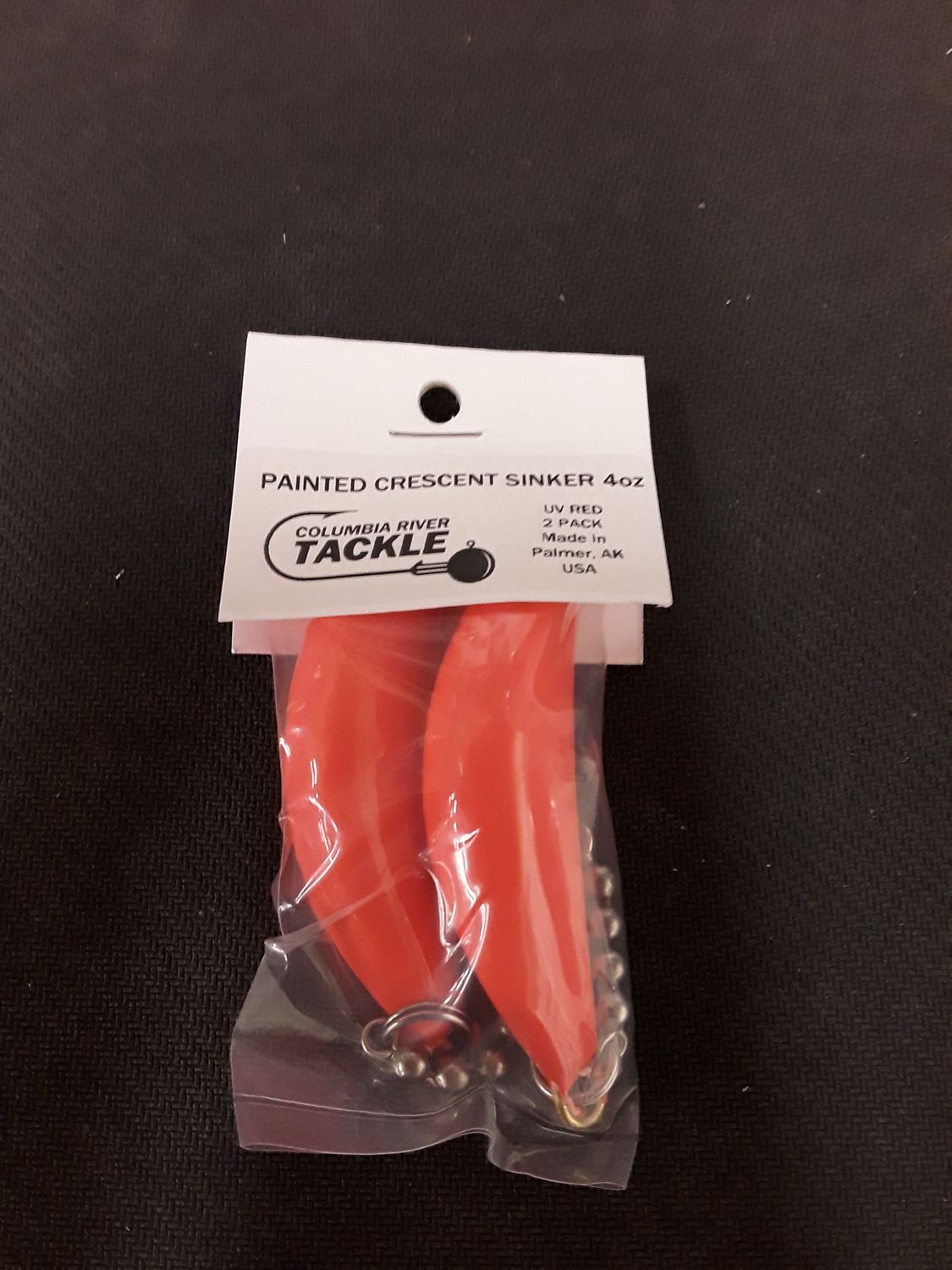 Columbia River Tackle Crescent Red 4oz 2pk