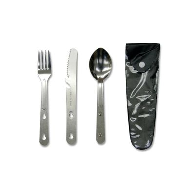 Stansport Stainless Steel Knife/Fork Spoon Set