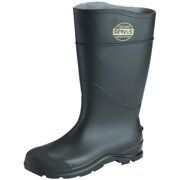 Servus Plain Toe PVC 14&quot; Boot Black  , Size: 10