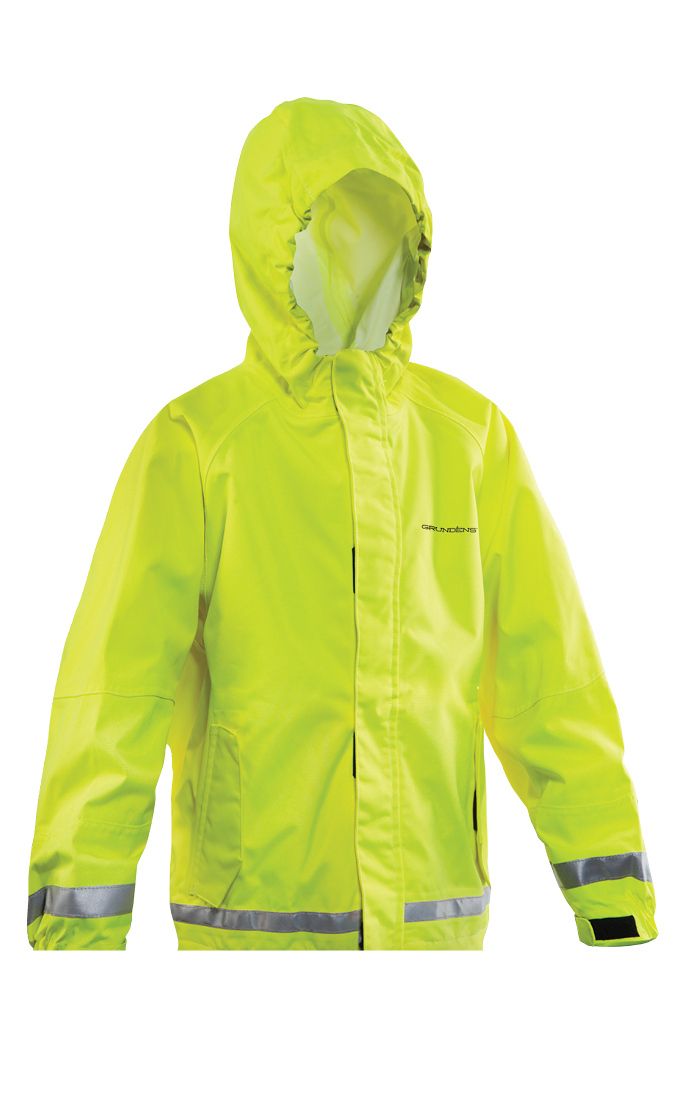 Grundens Kids Weather Watch Jacket Hi-Vis, Size: 2
