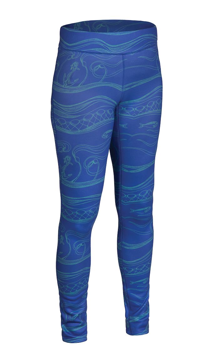 Grundens Women&#39;s Maris Leggings, Color: Sky Blue, Size: XS