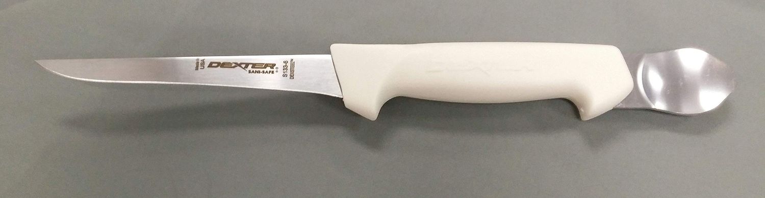 Dexter-Russell S133-4PCP 6&quot; Cut and Gut Knife, Blade and Spoon