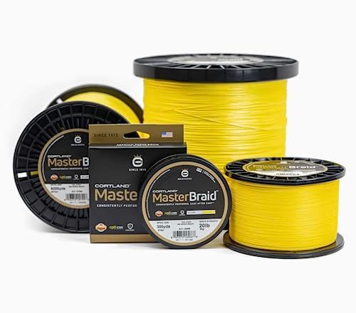 Cortland Braid Master Braid Yellow 300 YDS 10 LB 300 YDS