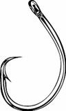 Gamakatsu Circle Big Eye Tin 10/0 	12054