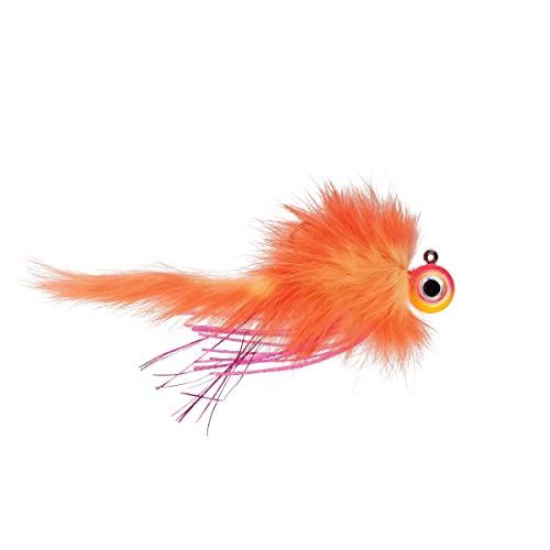 Twitchin&#39; Jig 1/8 Glow Shrimp Cocktail UV