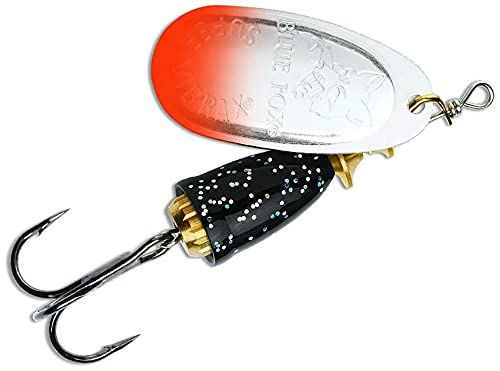 Classic Vibrax 00 Painted 7/64 Red Tipped/Silver Flake
