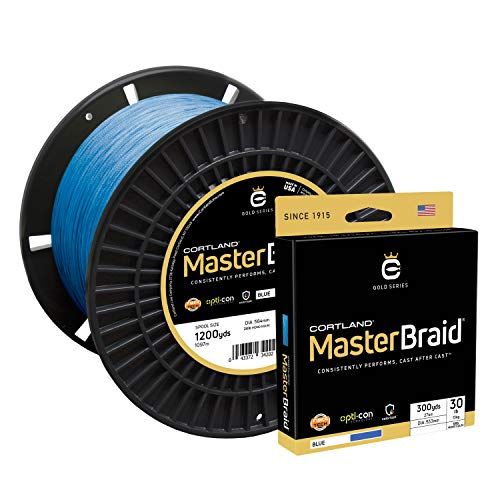 Cortland Line Master Braid - Blue (15 LB / 300 YDS)