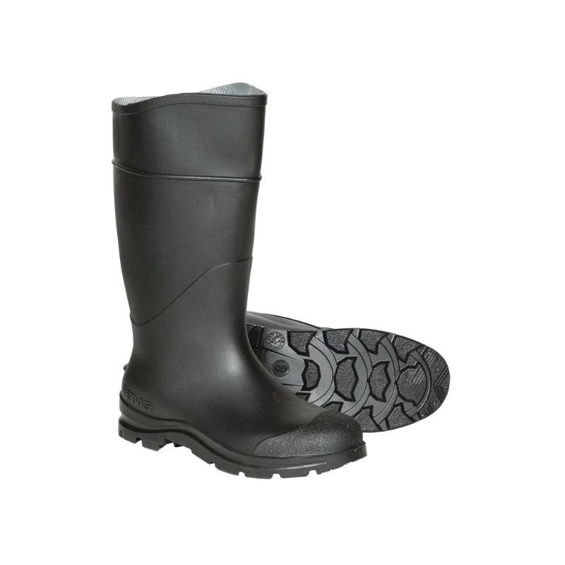 Servus Plain Toe PVC 14&quot; Boot Black  