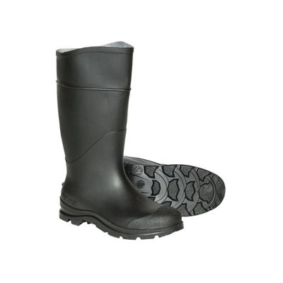 Servus Plain Toe PVC 14&quot; Boot Black  