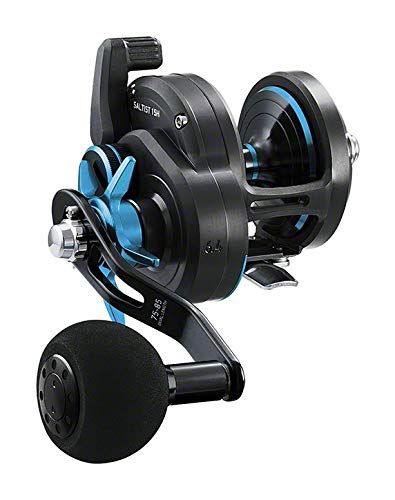 Daiwa SALTIST30H Saltist Star Drag Casting Reel, Size 30, 6.4: 1 Gear Ratio, 5 Bearings, 39.50&quot; Retrieve Rate, Right Hand, Black