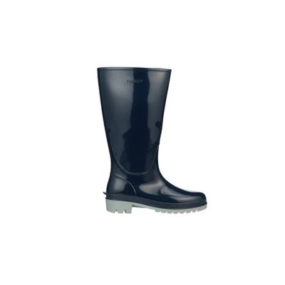 Tingley Women&#39;s TrimFit Plain Toe Knee Boot  14&quot; Cleat Blue