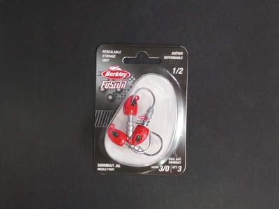 Berkley Fusion19 Swimbait Jighead Red 3/0 1/2oz