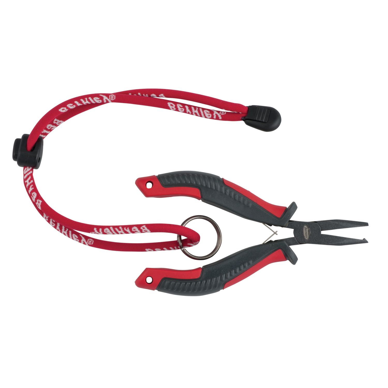 Berkley 4.5in XCD Split Ring Pliers Red/Gray/Black