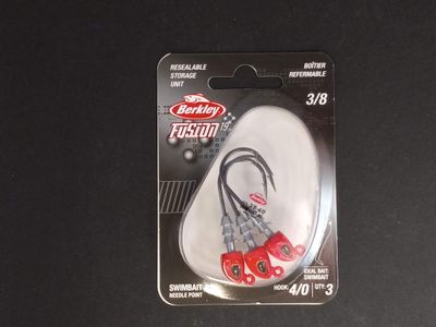 Berkley Fusion19 Swimbait Jighead Red 4/0 3/8oz