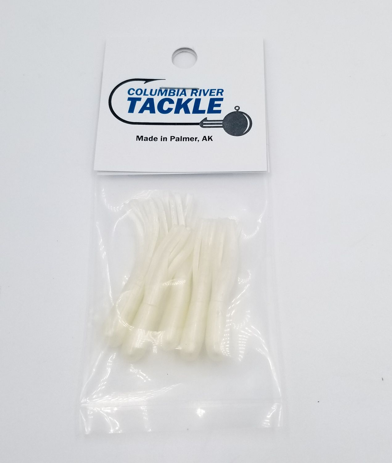 Columbia River Tube Skirt 5pk Glow White 1.5&quot;