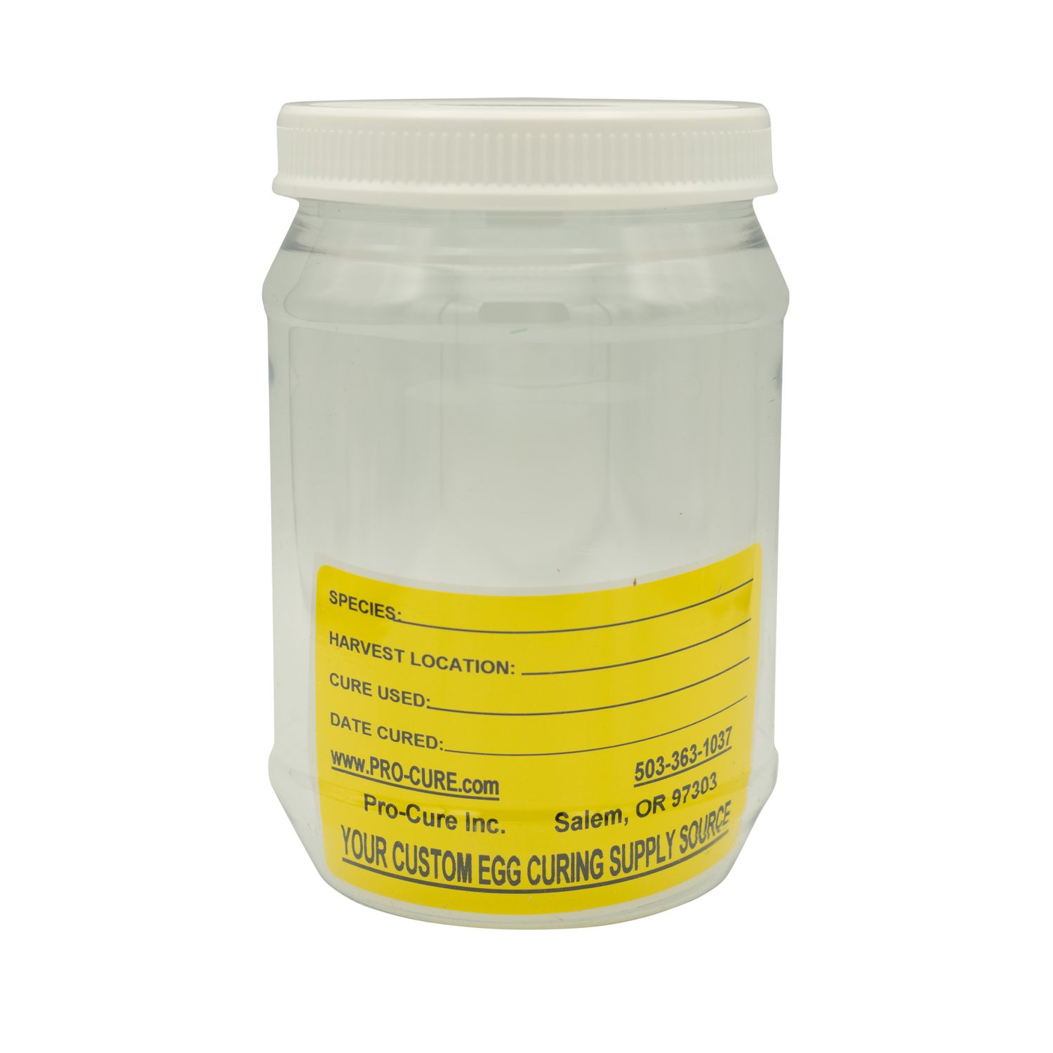 Pro-Cure Egg Storage Container, Size: Quart Size