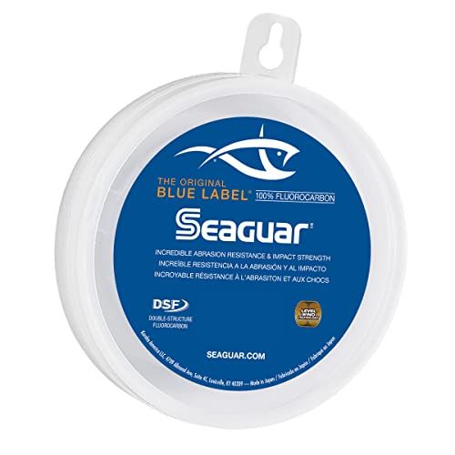 Seaguar Blue Label 25-Yards Fluorocarbon Leader (6-Pounds), Clear