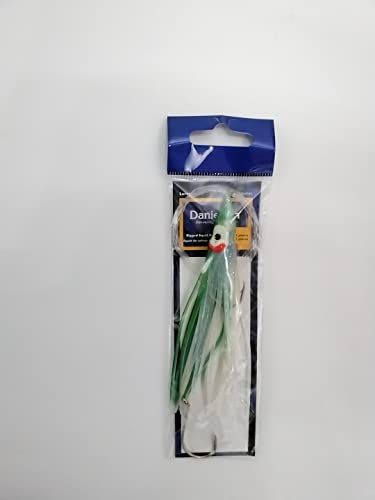 Danielson Squid Rigged 4.5&quot; UV Evergreen-Pearl