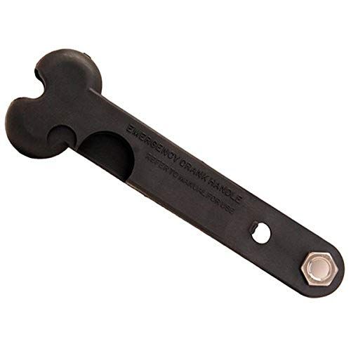 Scotty #1132 Electric Downrigger Replacement Emergency Crank Handle , BLACK