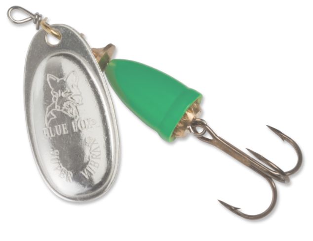 Blue Fox Vibrax Bullet Flo Green 4