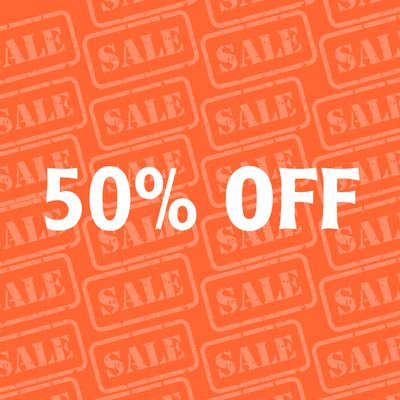 50% OFF Sale