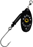 Kodiak Custom G.I. #6 Spinner, Color: BK, Size: 6 S