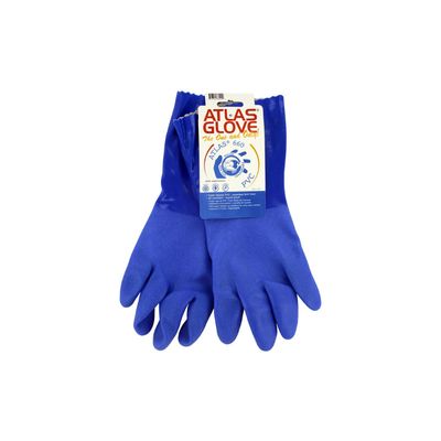 Atlas Glove 660 Heavy PVC Blue 1pr