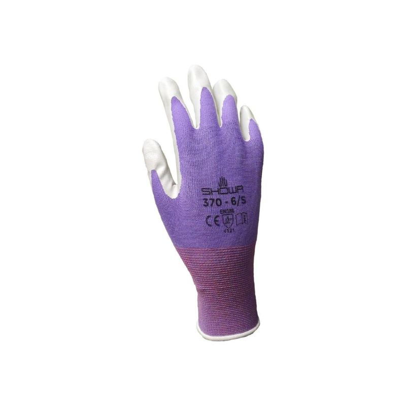 Atlas Glove 370 Nitrile Garden Glove Purple 1pr