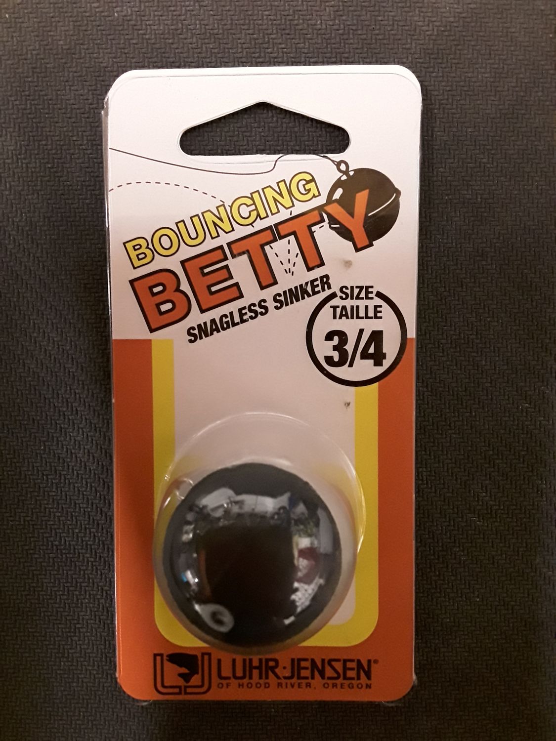 Luhr-Jensen Bouncing Betty, Color: Blk, Size: 34