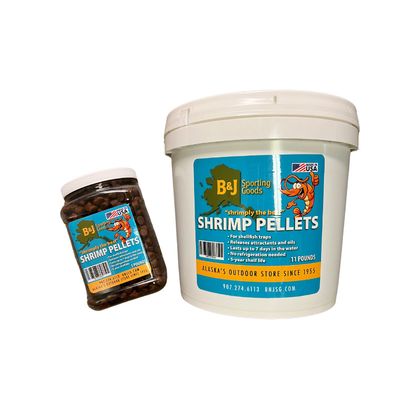 B&amp;J Bait Shrimp Pellets Shellfish Trap Attractant