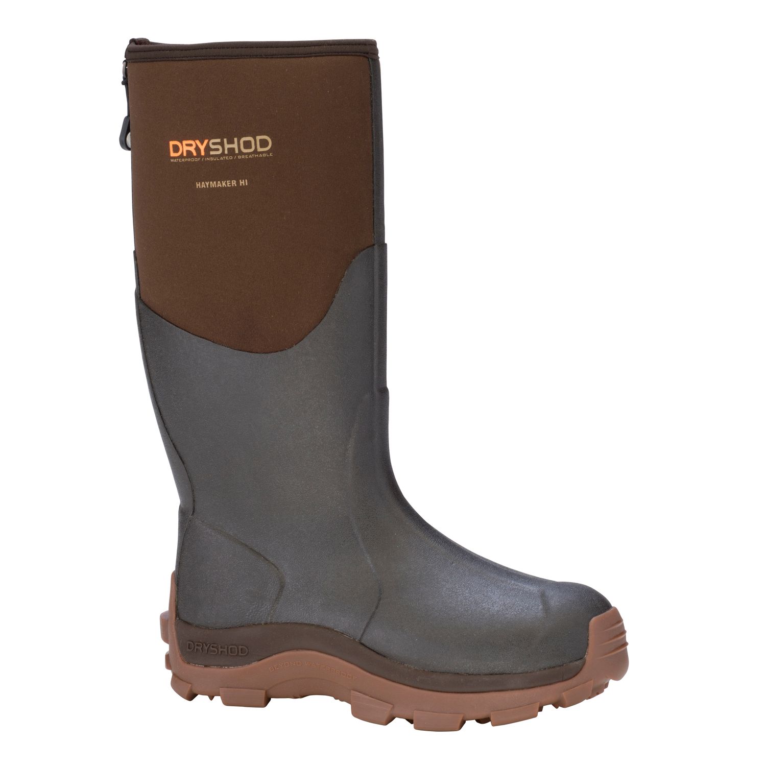 DryShod  Mens Haymaker Hi Brown / Peanut, Size: 7