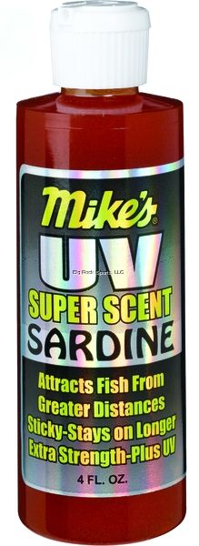 Atlas Mike's  UV Super Scent, Color: Sardine, Size: 4oz