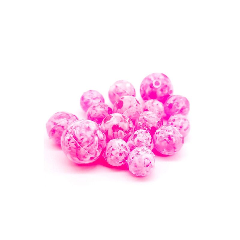 BNR Soft Beads Mottled Cerise