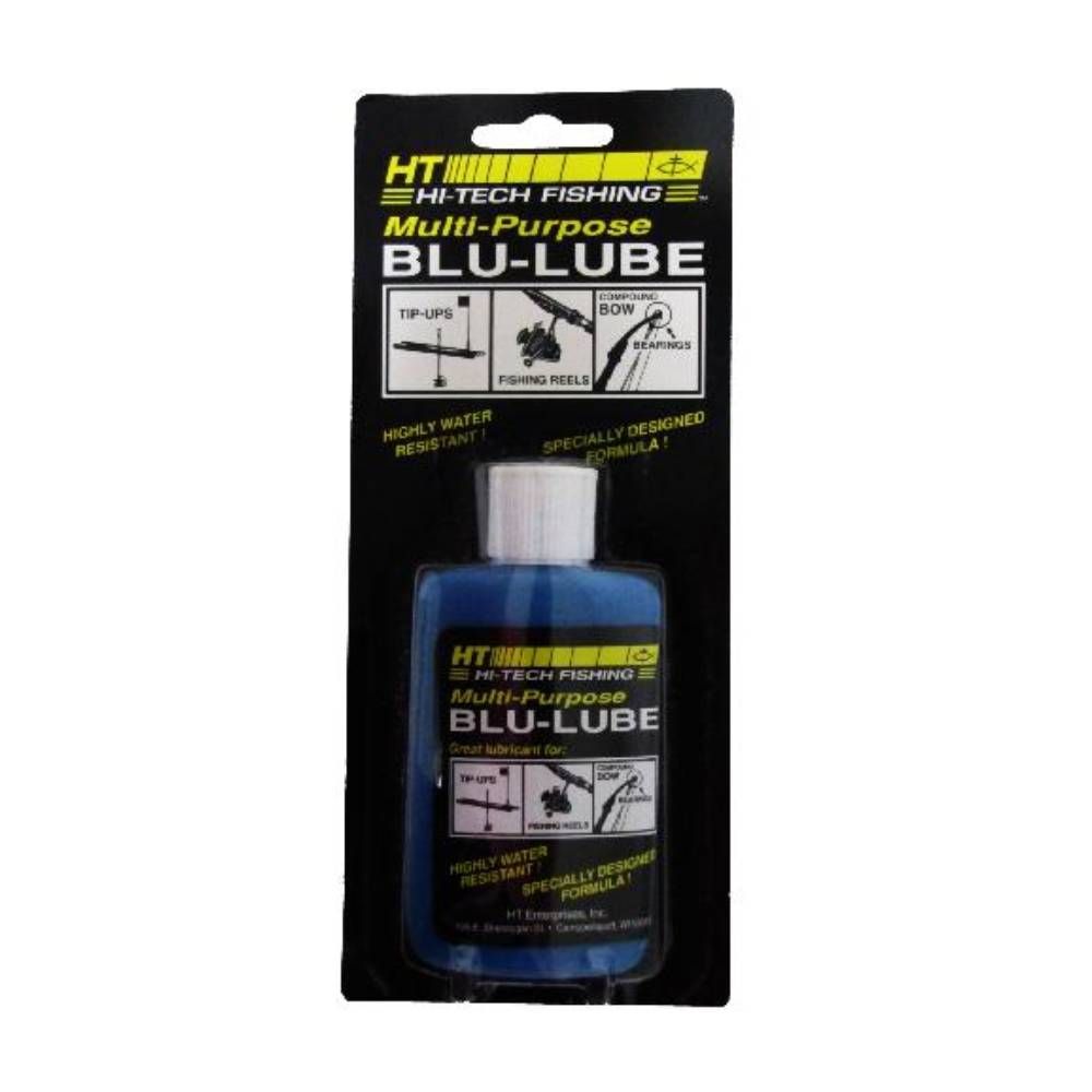 HT Tackle All Purpose BLU- LUBE for Tip-ups 2oz