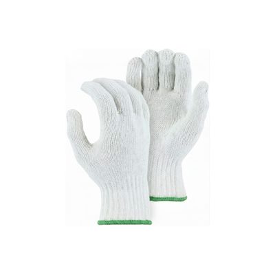 Majestic Nylon Glove Large Green Cuff