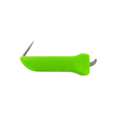 Fish Pic Plastic Handle w/ Cutter Long Handle 5-3/8" Green
