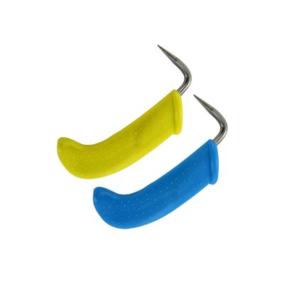 Fish Pick Plastic Econ 4" Handle Blue or Yellow