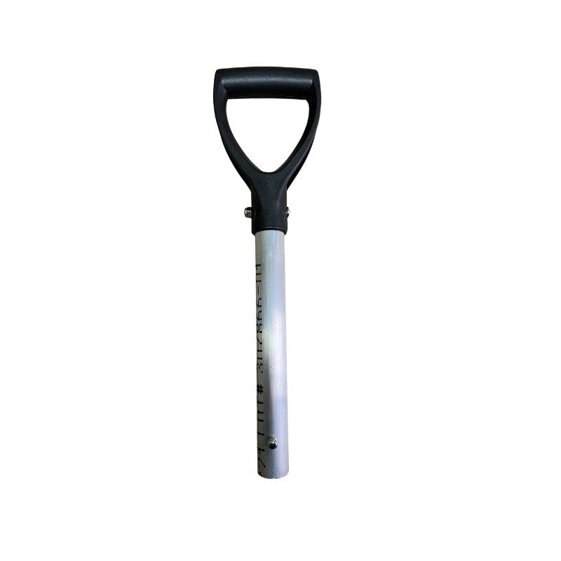 B&amp;J Dip Net D-Handle Black w/ Adapter 17"