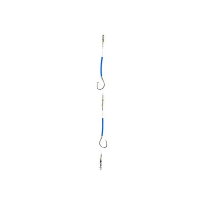B&amp;J Halibut Rig Basic Collection Double Tube Royal Blue 16/0 Circle