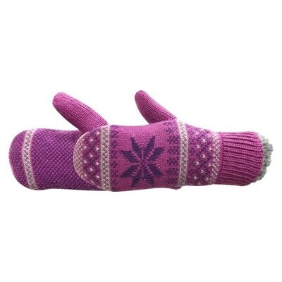 Manzella Youth Powder Mitten Purple One Size