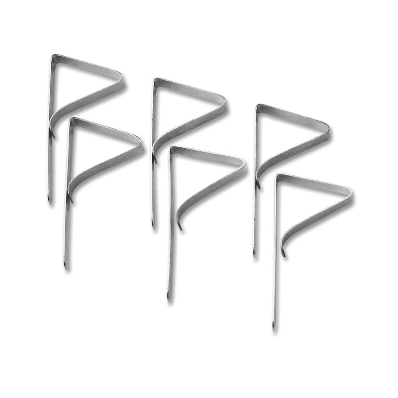 Stansport Tablecloth Clamps  - Stainless 6pk