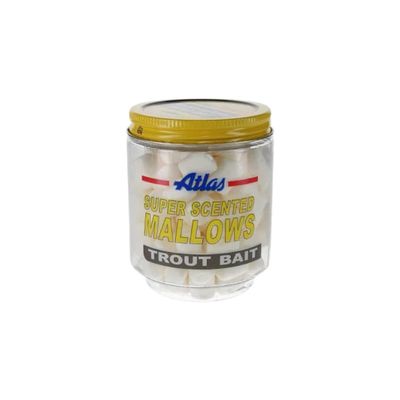 Atlas Mike's Super Scented Mallows Trout Bait White / Anise 1.5oz - 30030