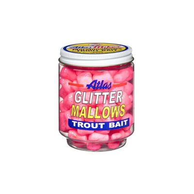 Atlas Mike's Glitter Mallows Trout Bait Pink Shrimp 1.5oz