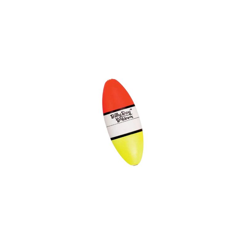 Billy Boy 040 Oval Slip Foam Floats w/ Bobber Stop &amp; Bead 4" Multistripe