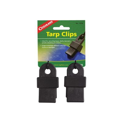 Coghlan's 1014 Tarp Clips Pressure Gripping Heavy Duty 2pk