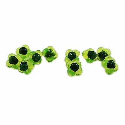 Cleardrift Egg Clusters Embryo Chartreuse w/ Black Embryo Lg