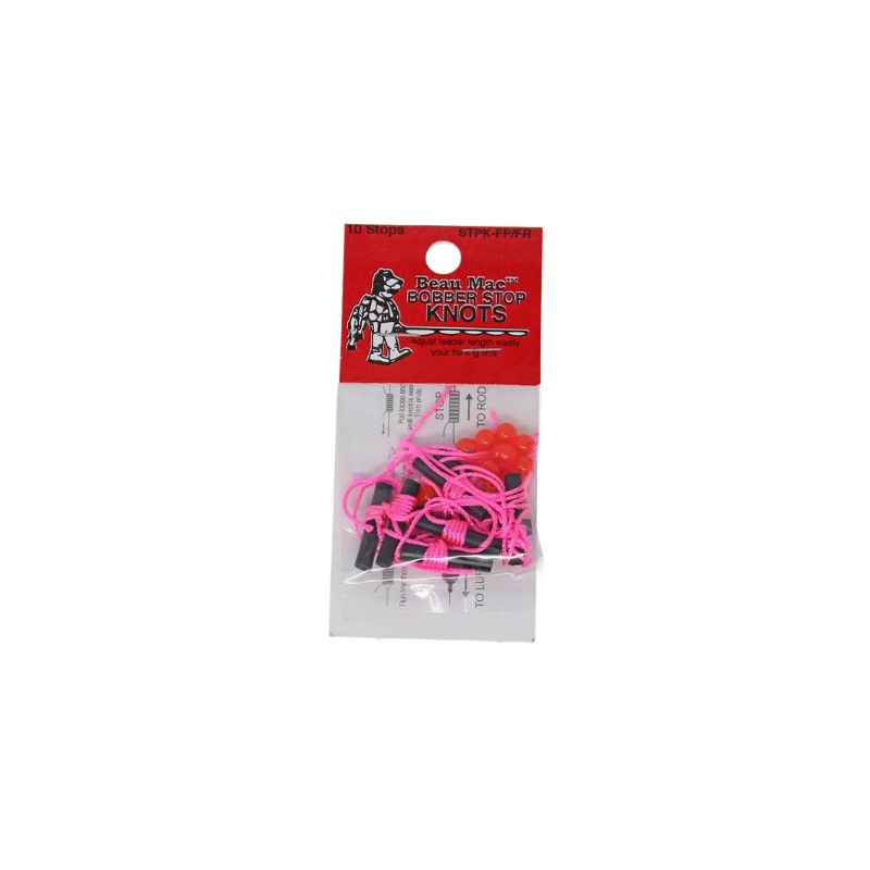 Beau Mac Bobber Stop Knots w/ Beads FP/FR